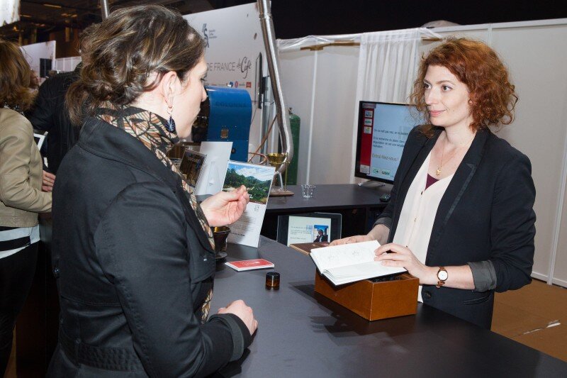 Gros Plan Marie-Viva Lenoir Stand SCA 2018