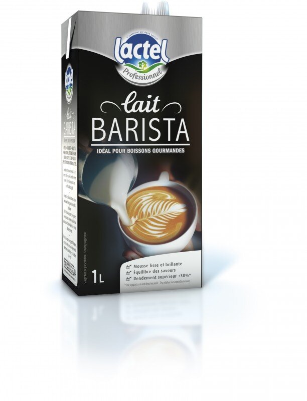 Indispensables des cafés lactés parfaits lait barista lactel